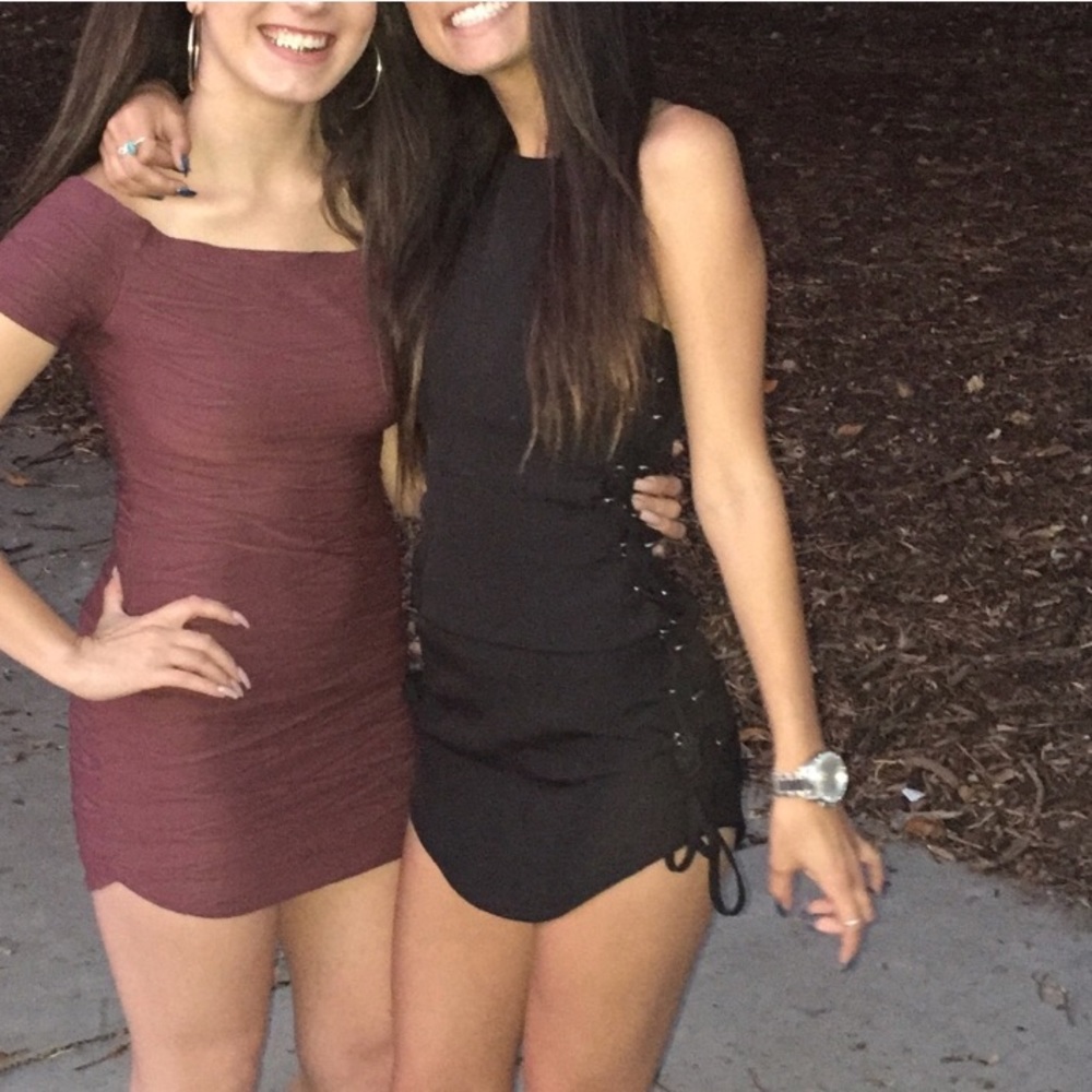 LF black dress